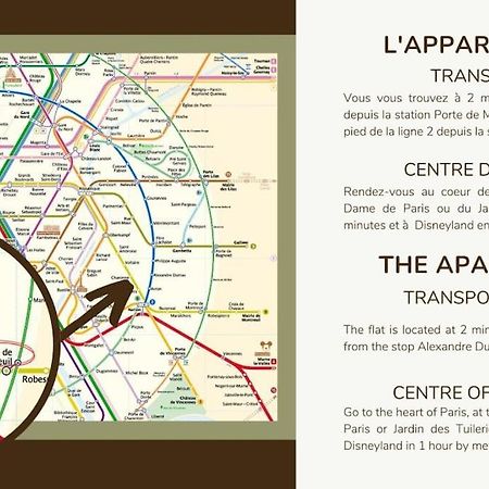 21.Appart 4Pers#1 Bedroom #Pere Lachaise #Nation Paryż Zewnętrze zdjęcie
